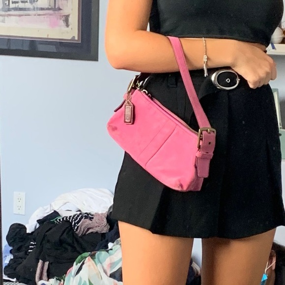 Coach suede mini bag - Picture 4 of 4